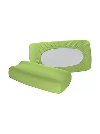 FLEURESSE | Jersey-Kissenbezug "Vital Comfort" 40x60cm (Apfelgrün) | 